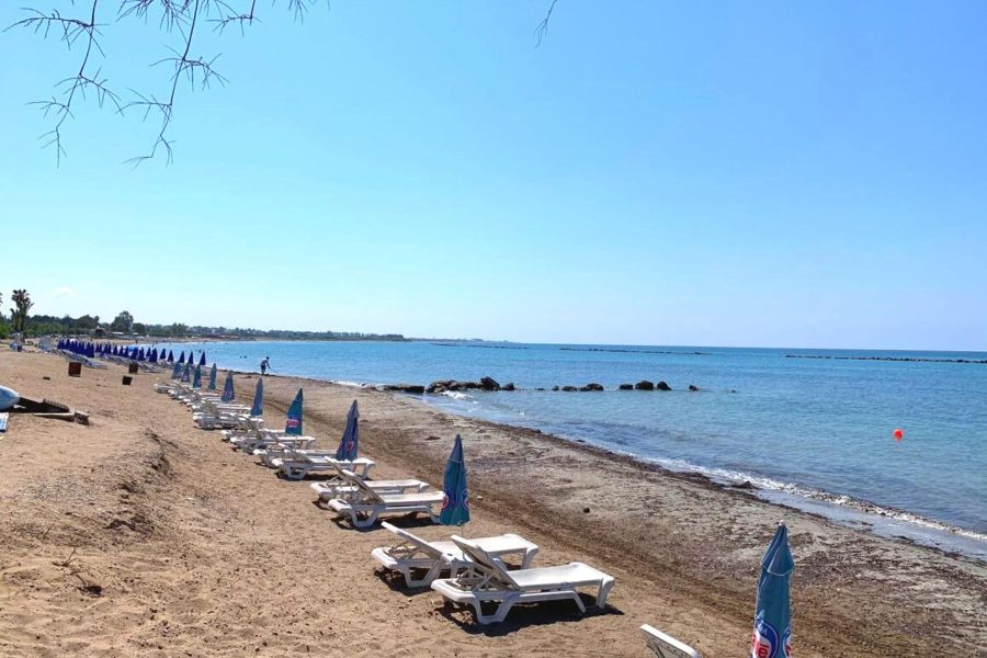 Geroskipou Municipal Beach in Cyprus