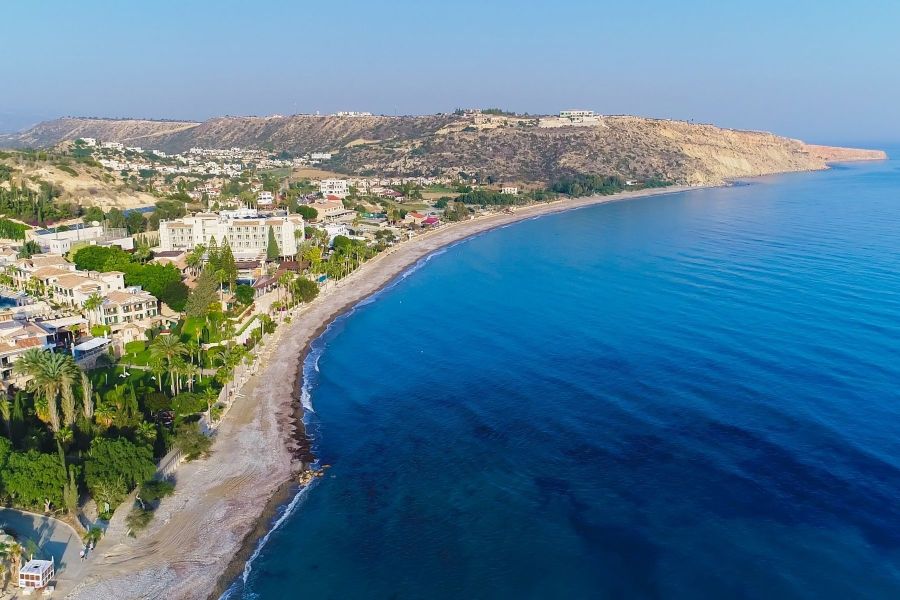 Pissouri Beach in Cyprus