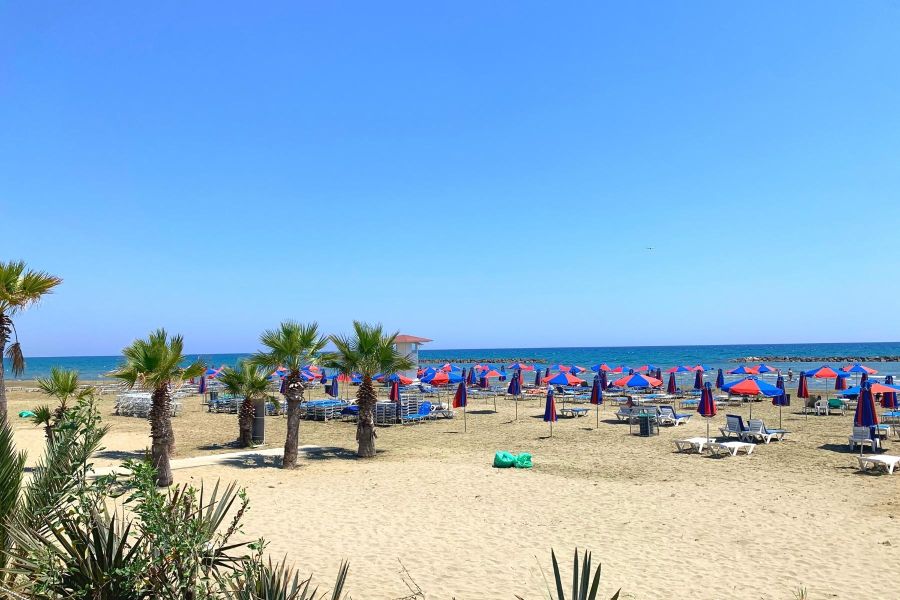 Pyla beach in Cyprus