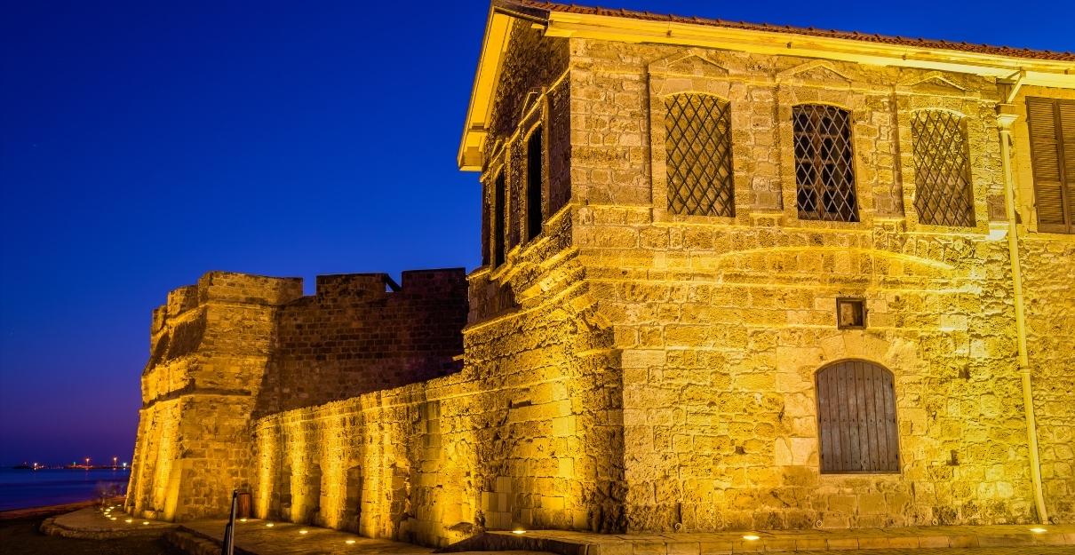 Medieval Castle in Cyprus Larnaca