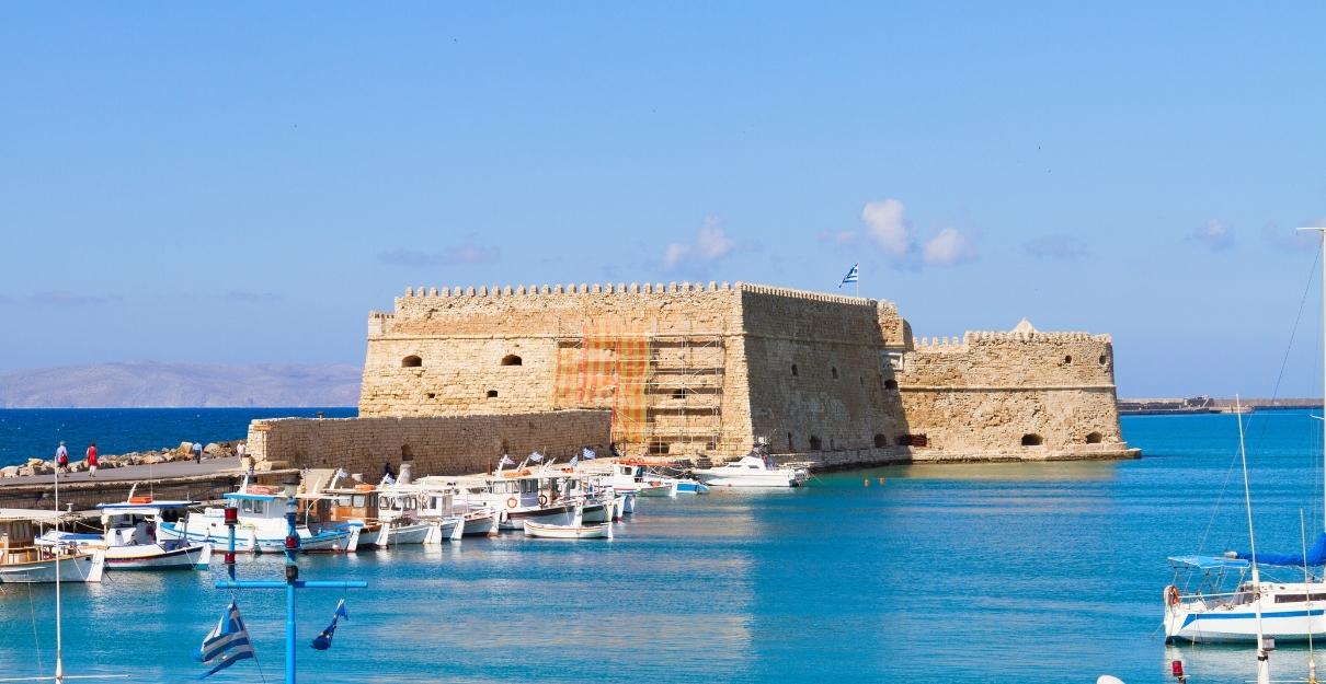 Paphos Harbour & Medieval Castle in Cyprus