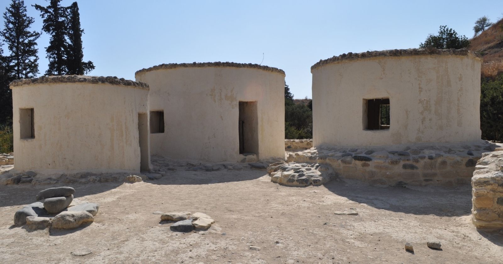 Choirokoitia Neolithic Settlement  in Cyprus