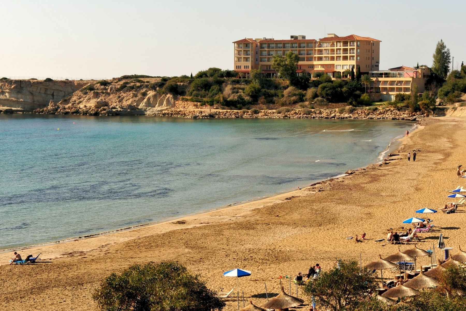 Coral Bay Beach in Cyprus