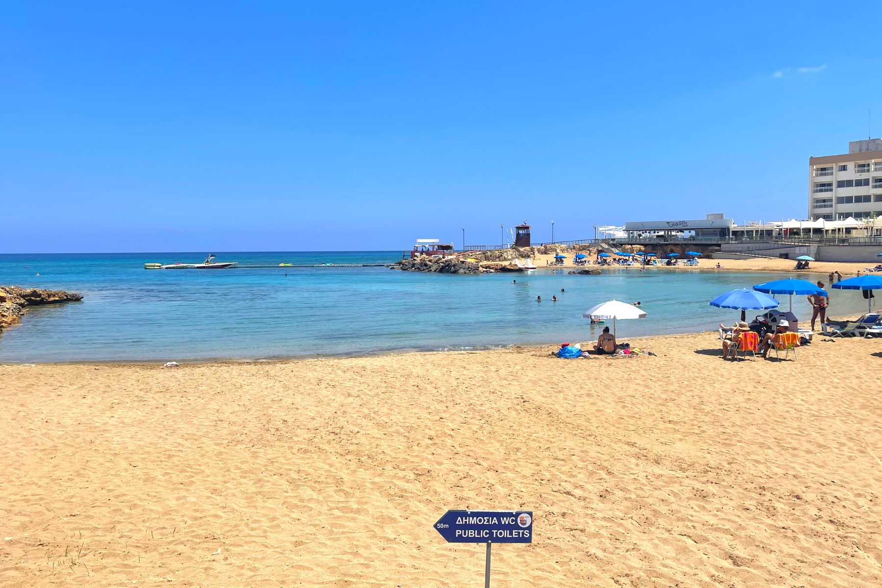 Pernera Beach in Cyprus